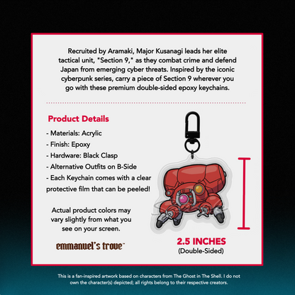 Cyber Squad 9 (Keychains)