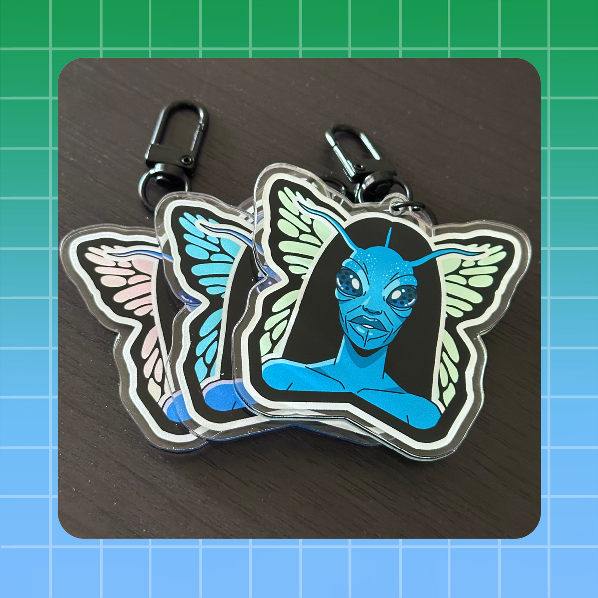 Ms. Crybaby Butterfly (Keychains)