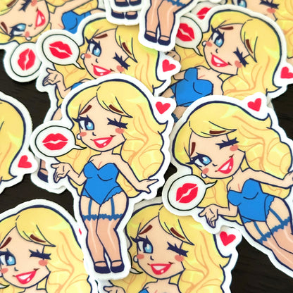 Pint-Sized Pop Girl (Sticker Set)