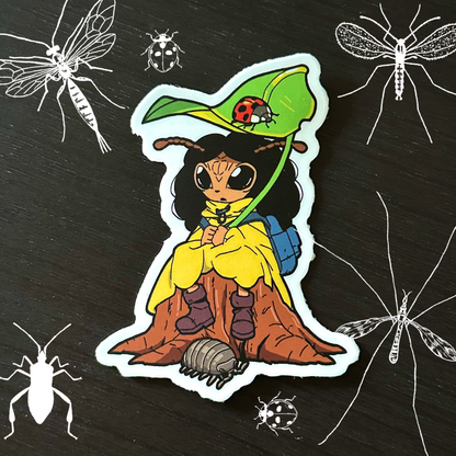 Lil' Ms. Fire Ant (Sticker)