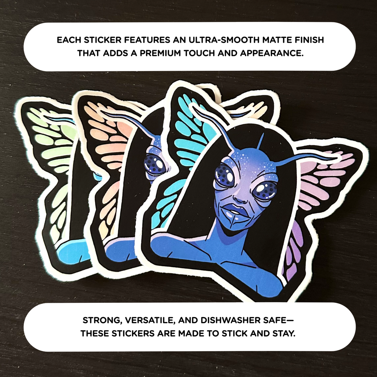 Alien Buggie (Sticker Pack)