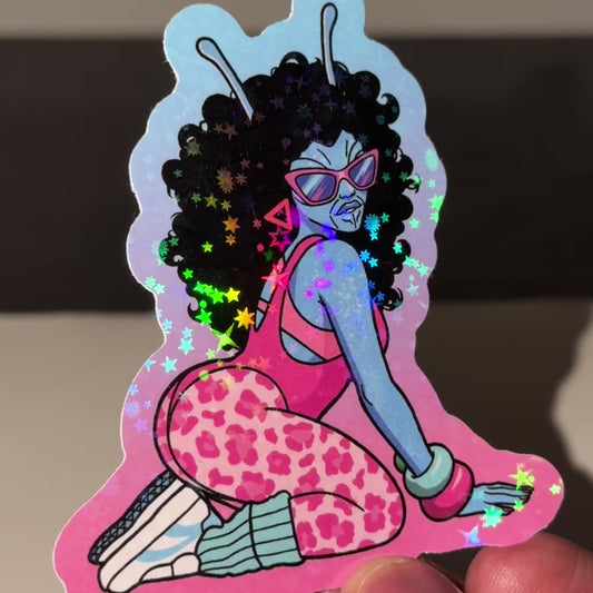 Alien Buggie (Sticker Pack)