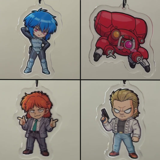 Cyber Squad 9 (Keychains)